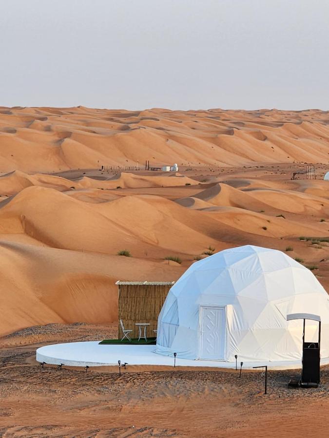 מלון Al Wāşil Bubbles Domes Private Cmp מראה חיצוני תמונה