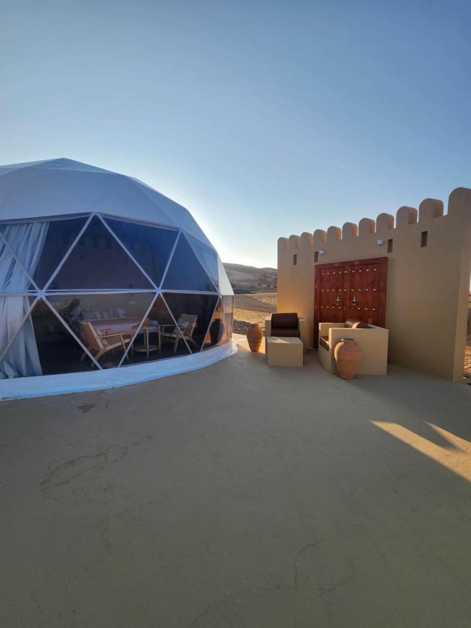 מלון Al Wāşil Bubbles Domes Private Cmp חדר תמונה