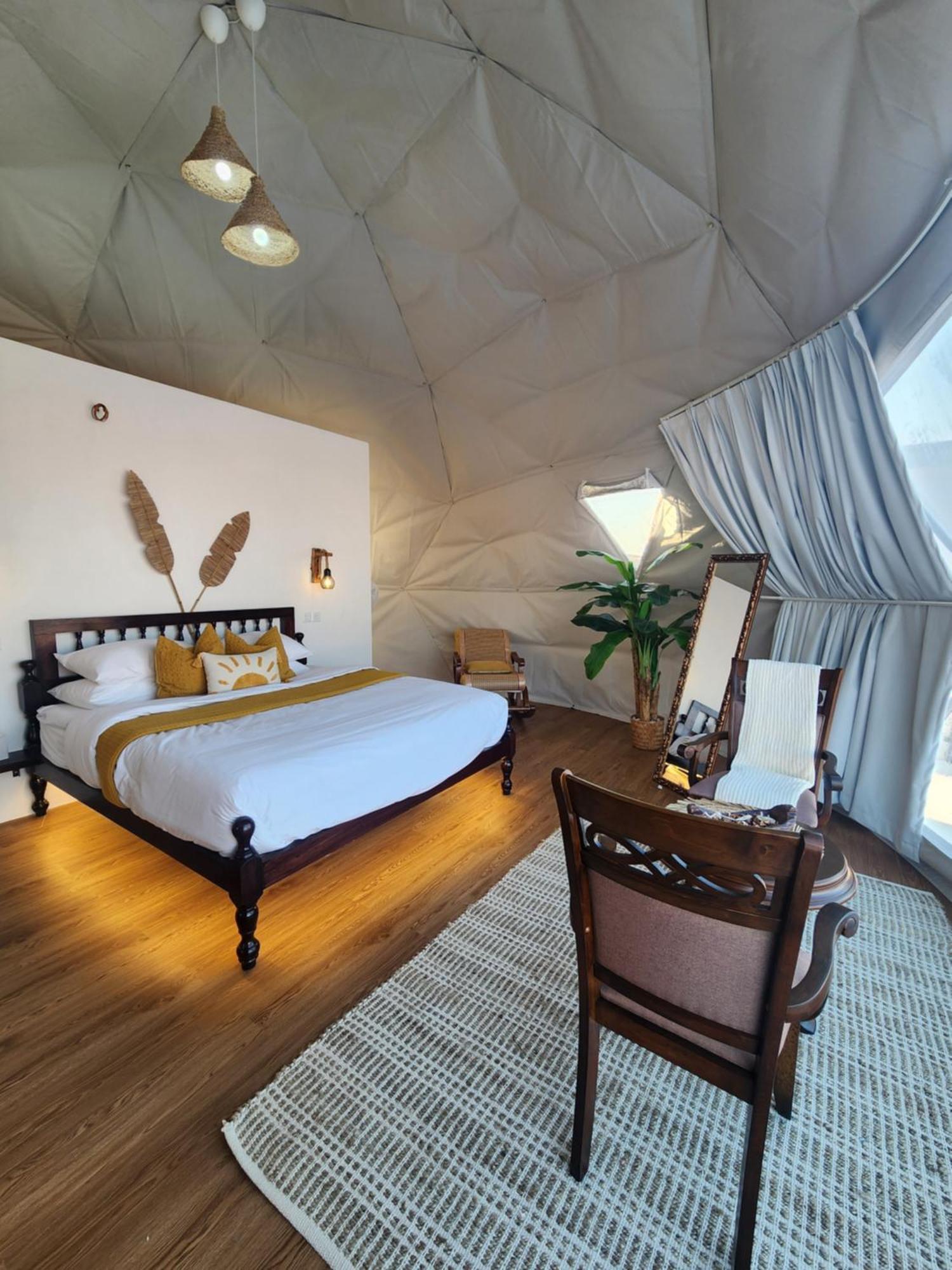 מלון Al Wāşil Bubbles Domes Private Cmp חדר תמונה