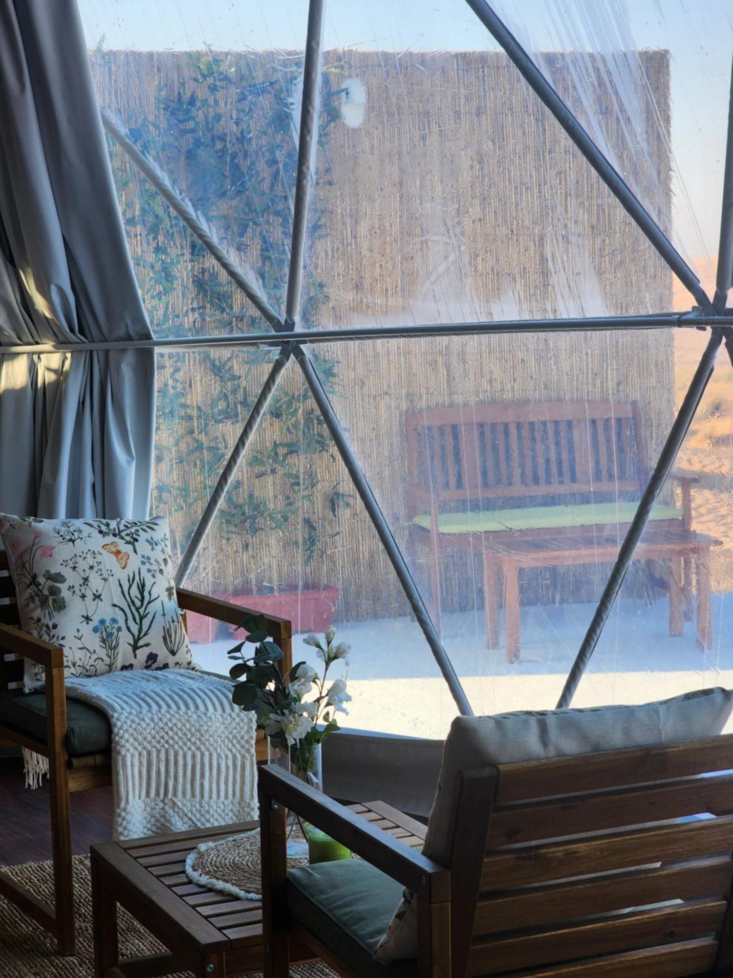 מלון Al Wāşil Bubbles Domes Private Cmp חדר תמונה