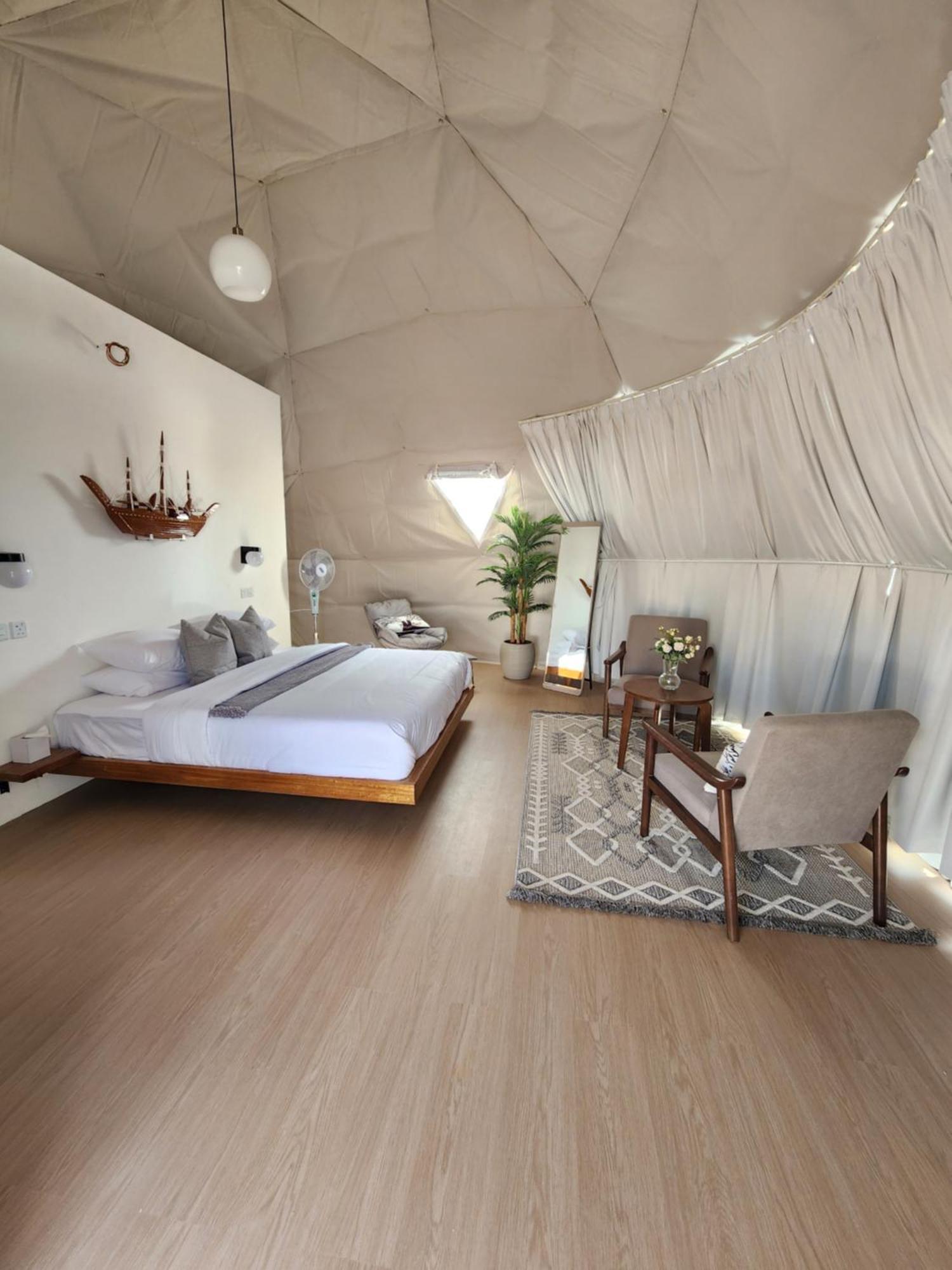 מלון Al Wāşil Bubbles Domes Private Cmp חדר תמונה