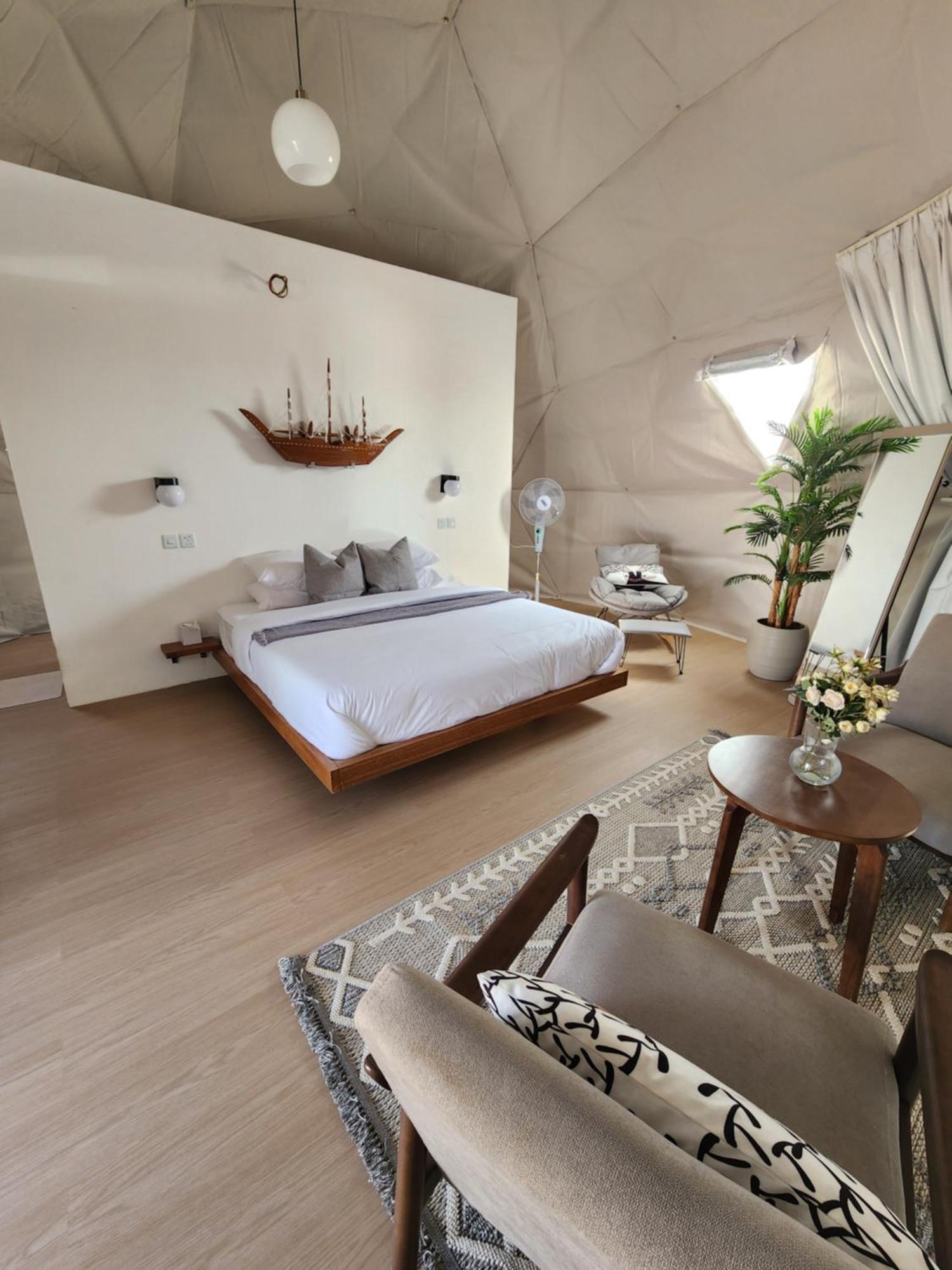 מלון Al Wāşil Bubbles Domes Private Cmp חדר תמונה