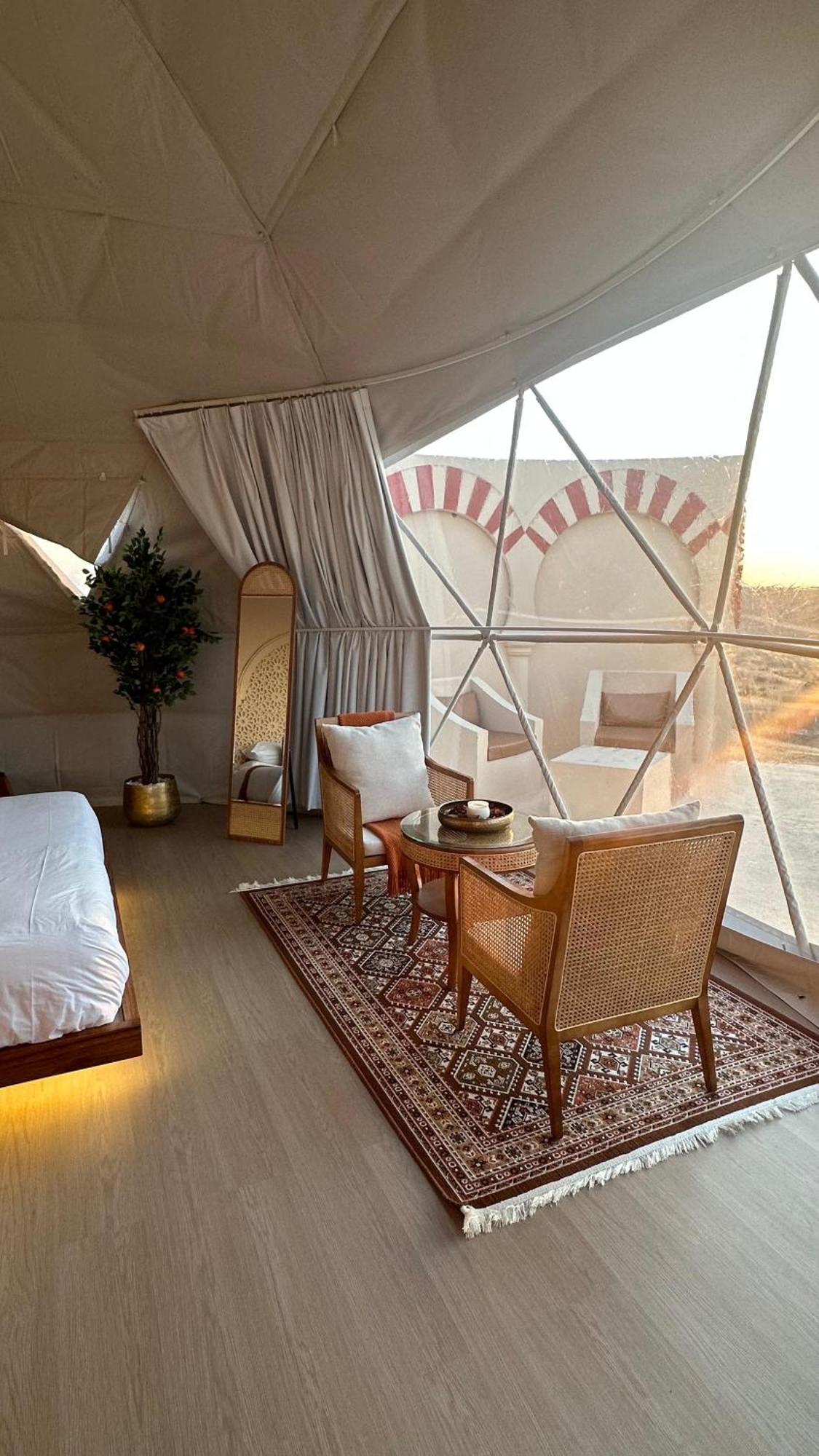 מלון Al Wāşil Bubbles Domes Private Cmp חדר תמונה