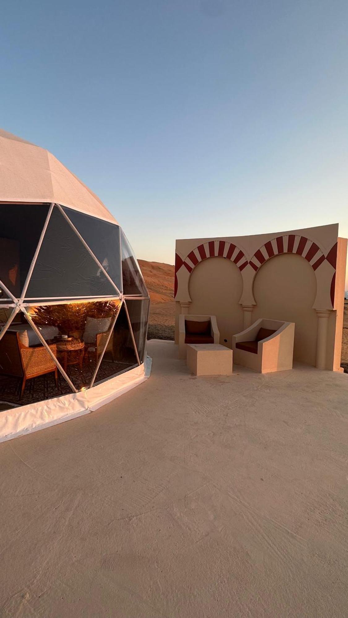מלון Al Wāşil Bubbles Domes Private Cmp חדר תמונה